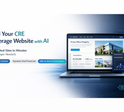 How to Build a CRE Brokerage Website with AI