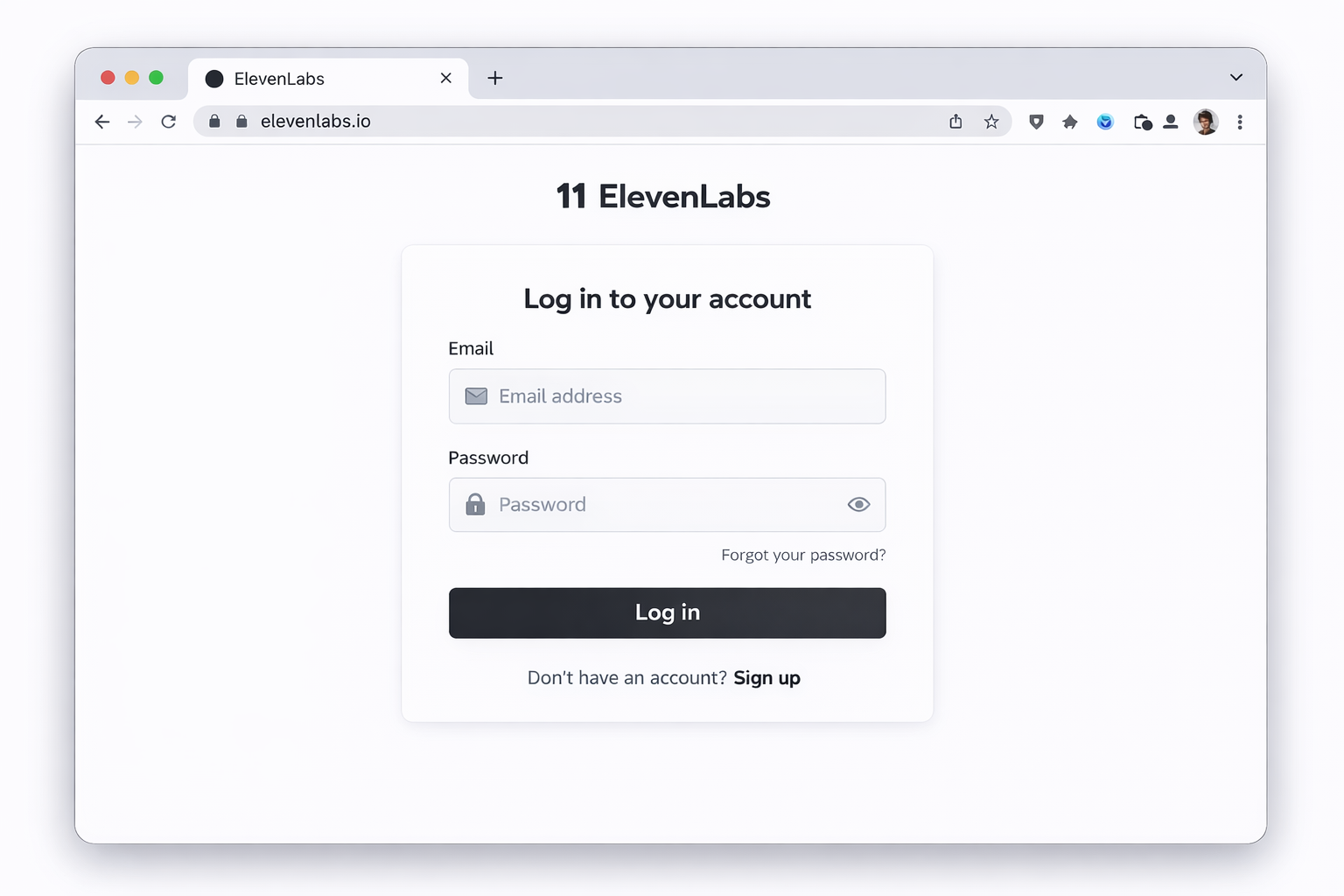 Log in to ElevenLabs today and turn your text into realistic AI voiceovers for videos, podcasts, and marketing content in minutes.