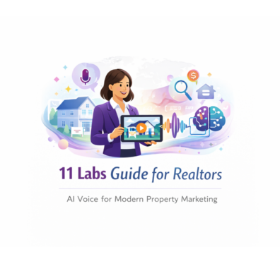 11 Labs for Realtors AI voice marketing workflow for property videos