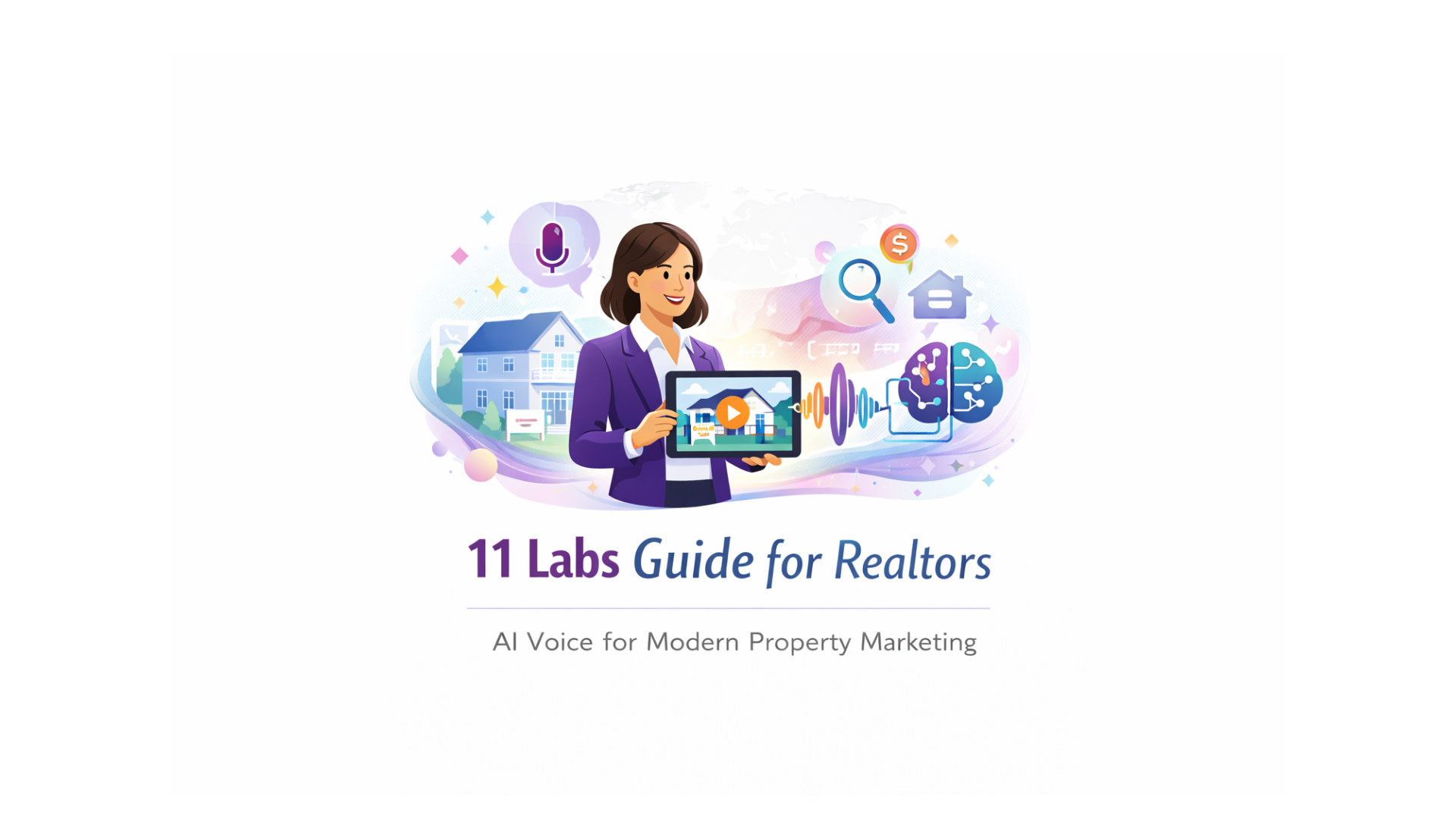 11 Labs for Realtors AI voice marketing workflow for property videos