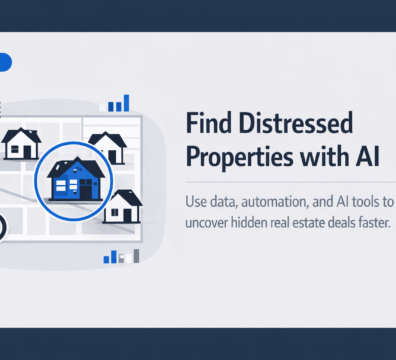 Find distressed properties with AI using automated research tools that scan foreclosure data, public records, and market signals.